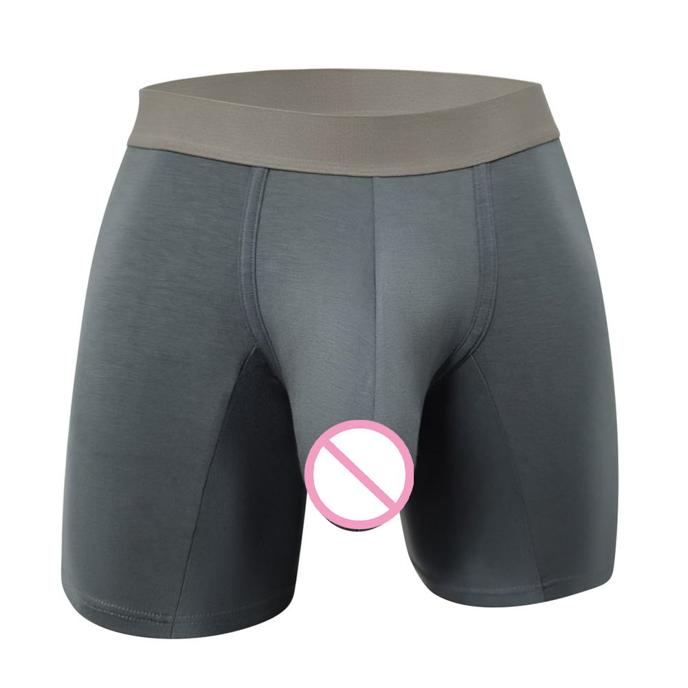 Boxer Shorts Modal - Bequeme Modal-Boxershorts Sportliche Herren-Shorts mit Langen