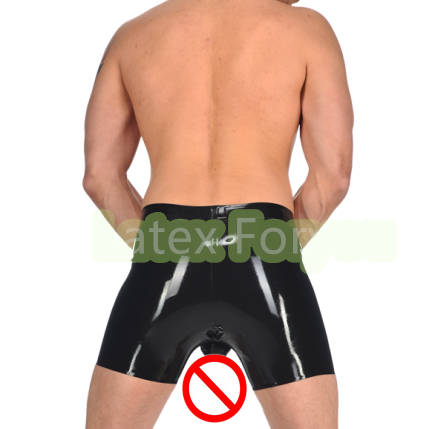 Pouch Boxer Pouch - Latex Männer Unterwäsche Penis scheide männlich
