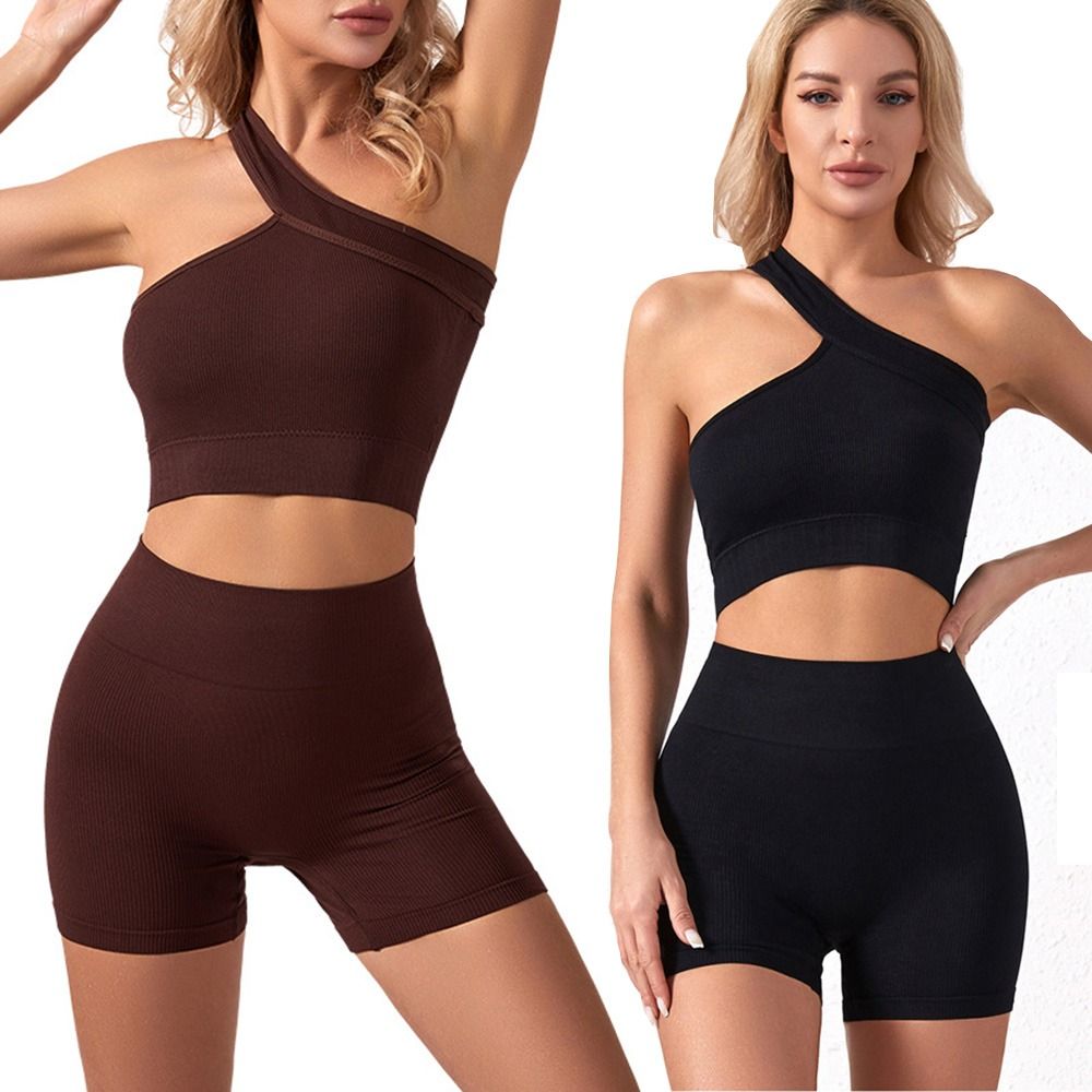 2-teiliges Casual Nahtloses Da – Tank Top Ribbed Bewertung und Preis
