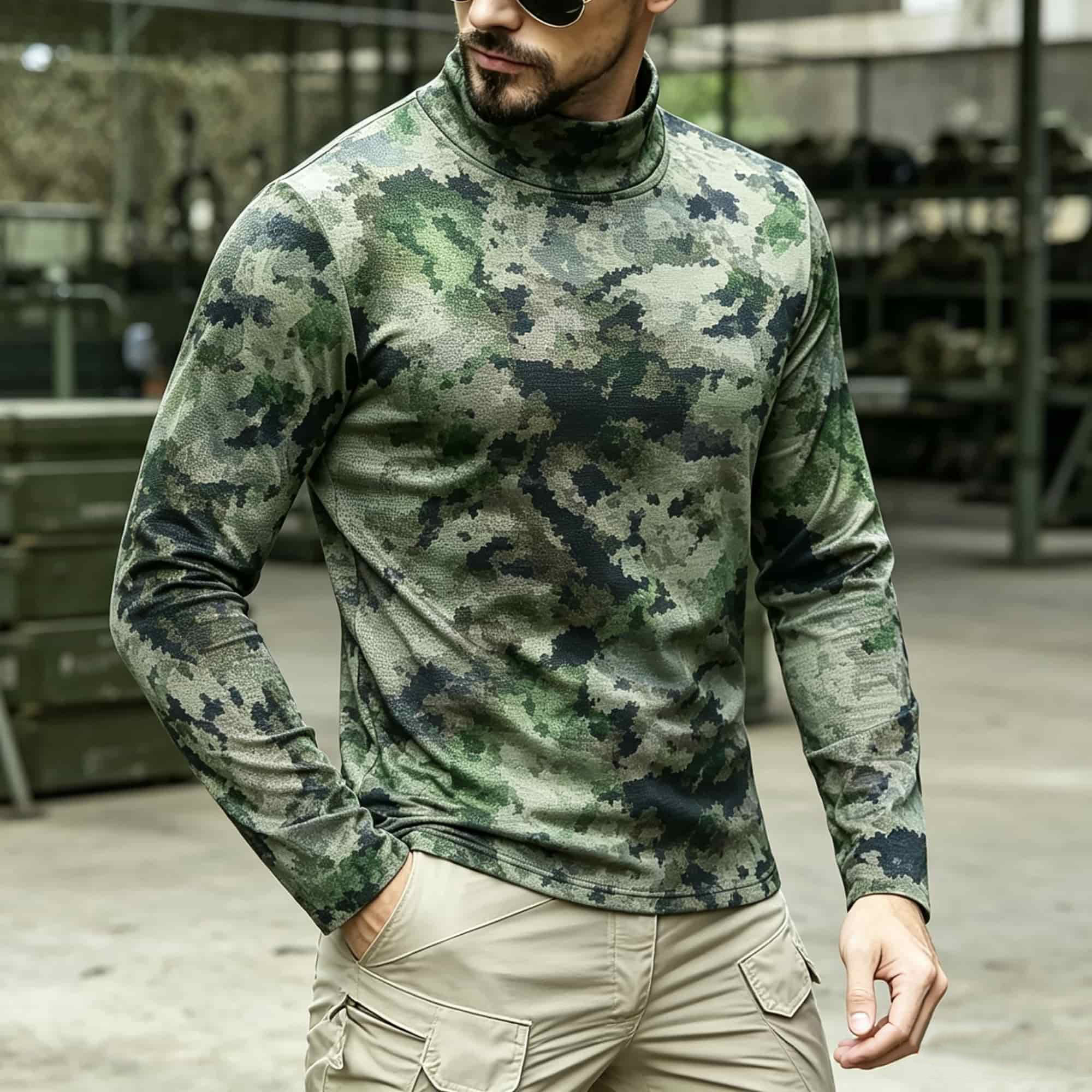 Herren Taktisches Camouflage-P – Base Layer Top Bewertung und Preis